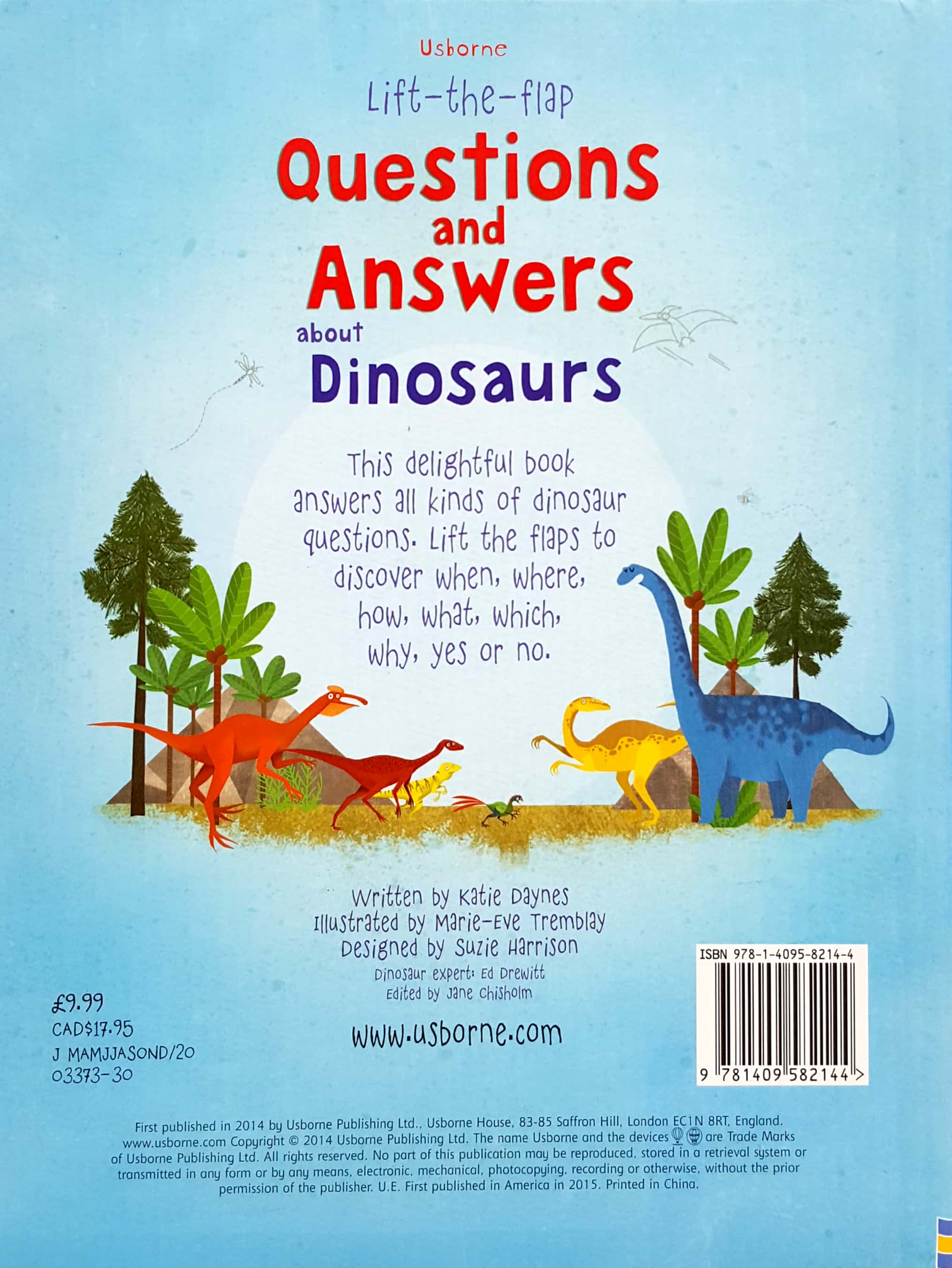 lift-the-flap questions and answers about dinosaurs - Ảnh 9
