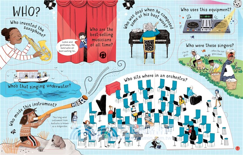 lift-the-flap questions and answers about music - Ảnh 2