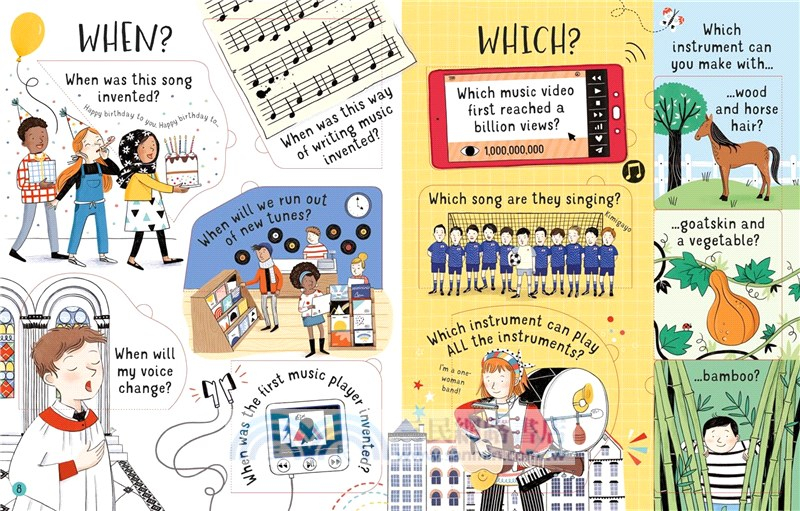 lift-the-flap questions and answers about music - Ảnh 3