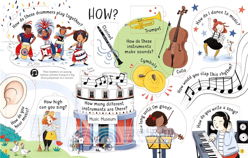 lift-the-flap questions and answers about music - Ảnh 4