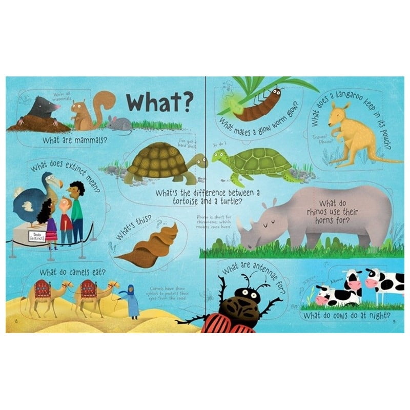 lift the flap questions & answers about animals paperback - Ảnh 4