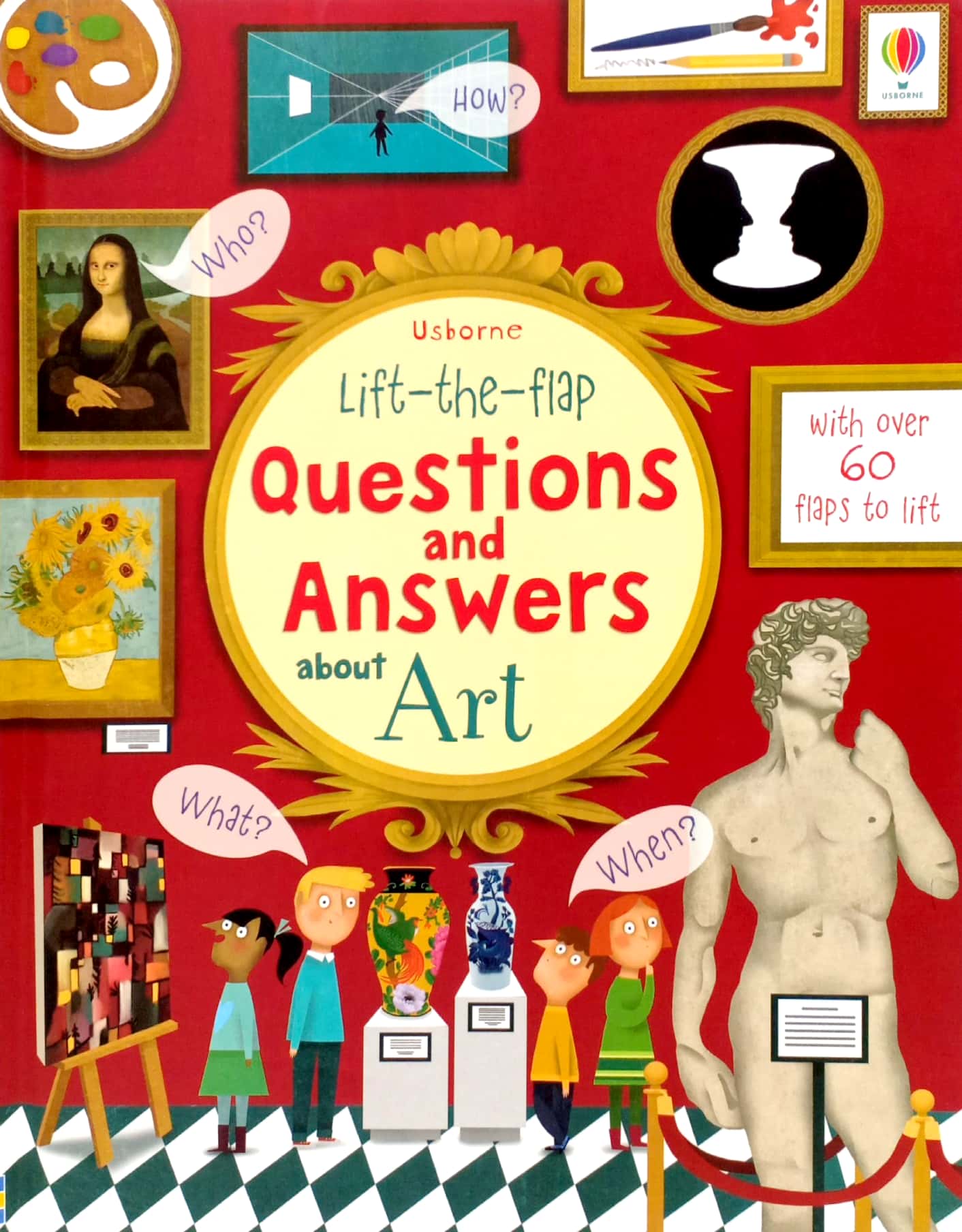 lift the flap questions & answers about art - Ảnh 2