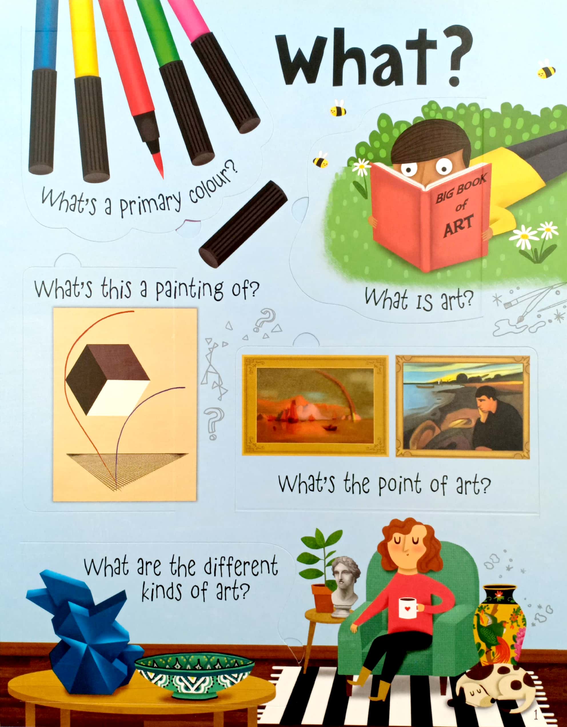 lift the flap questions & answers about art - Ảnh 4