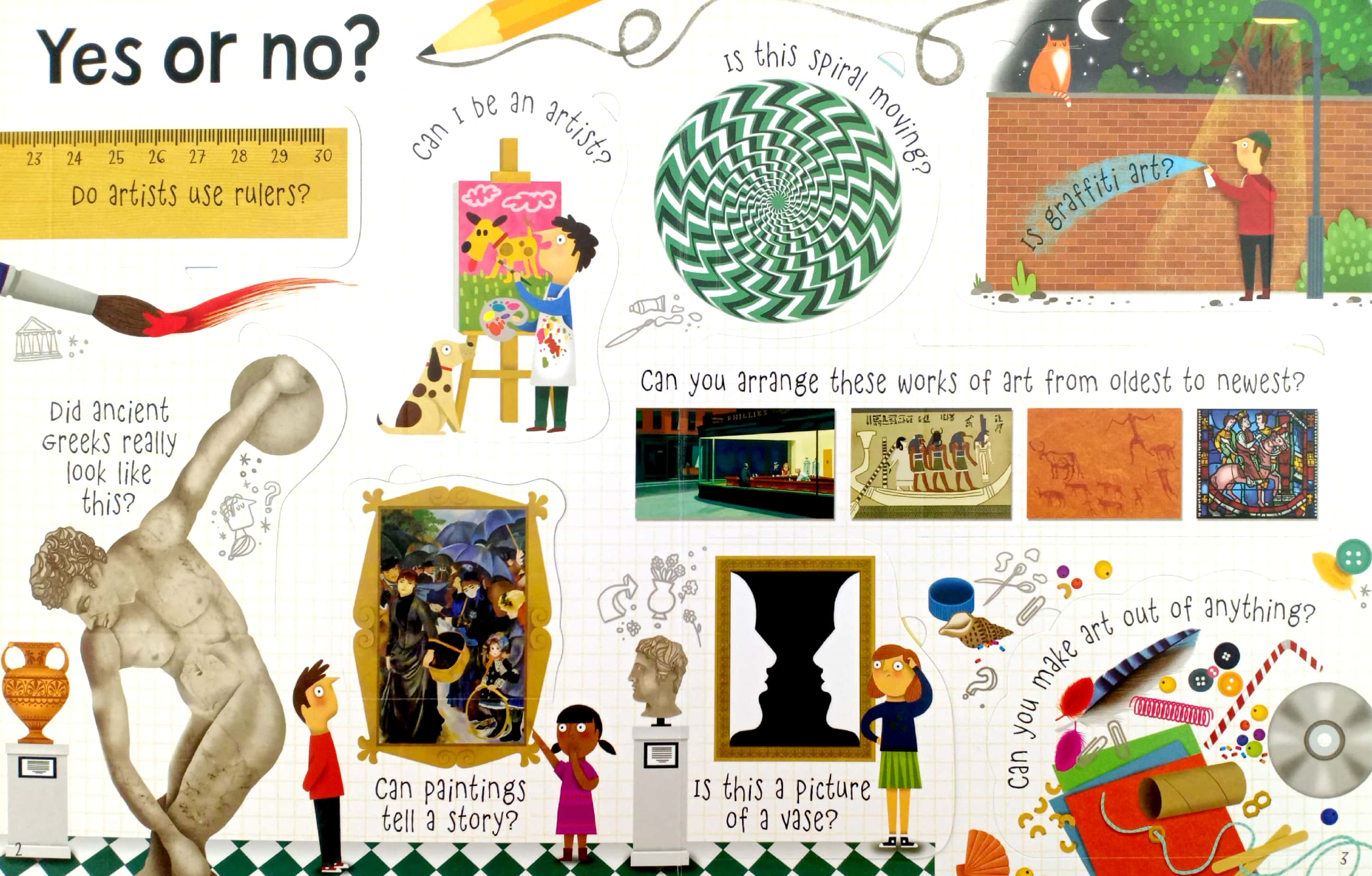 lift the flap questions & answers about art - Ảnh 5