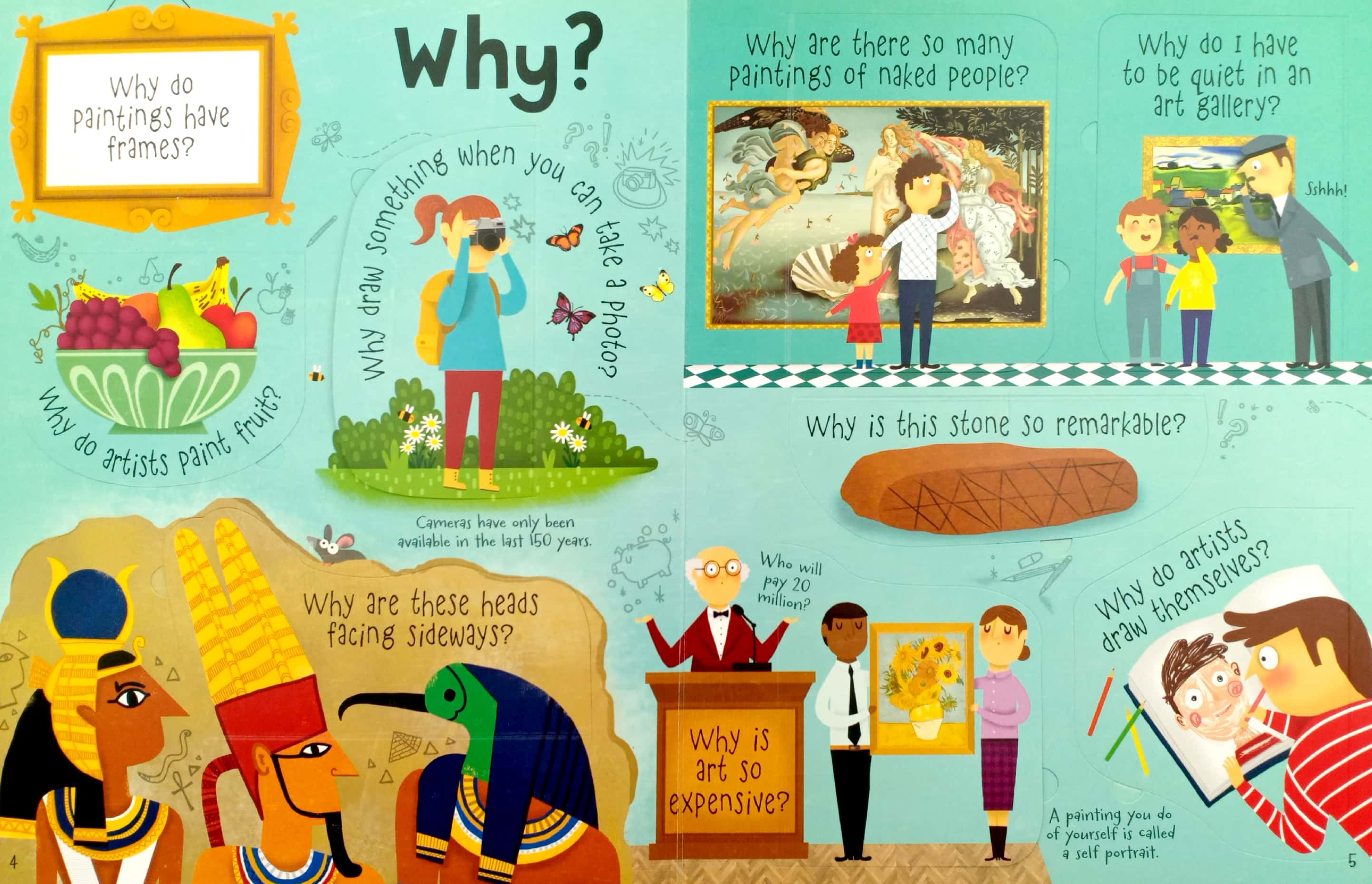lift the flap questions & answers about art - Ảnh 6