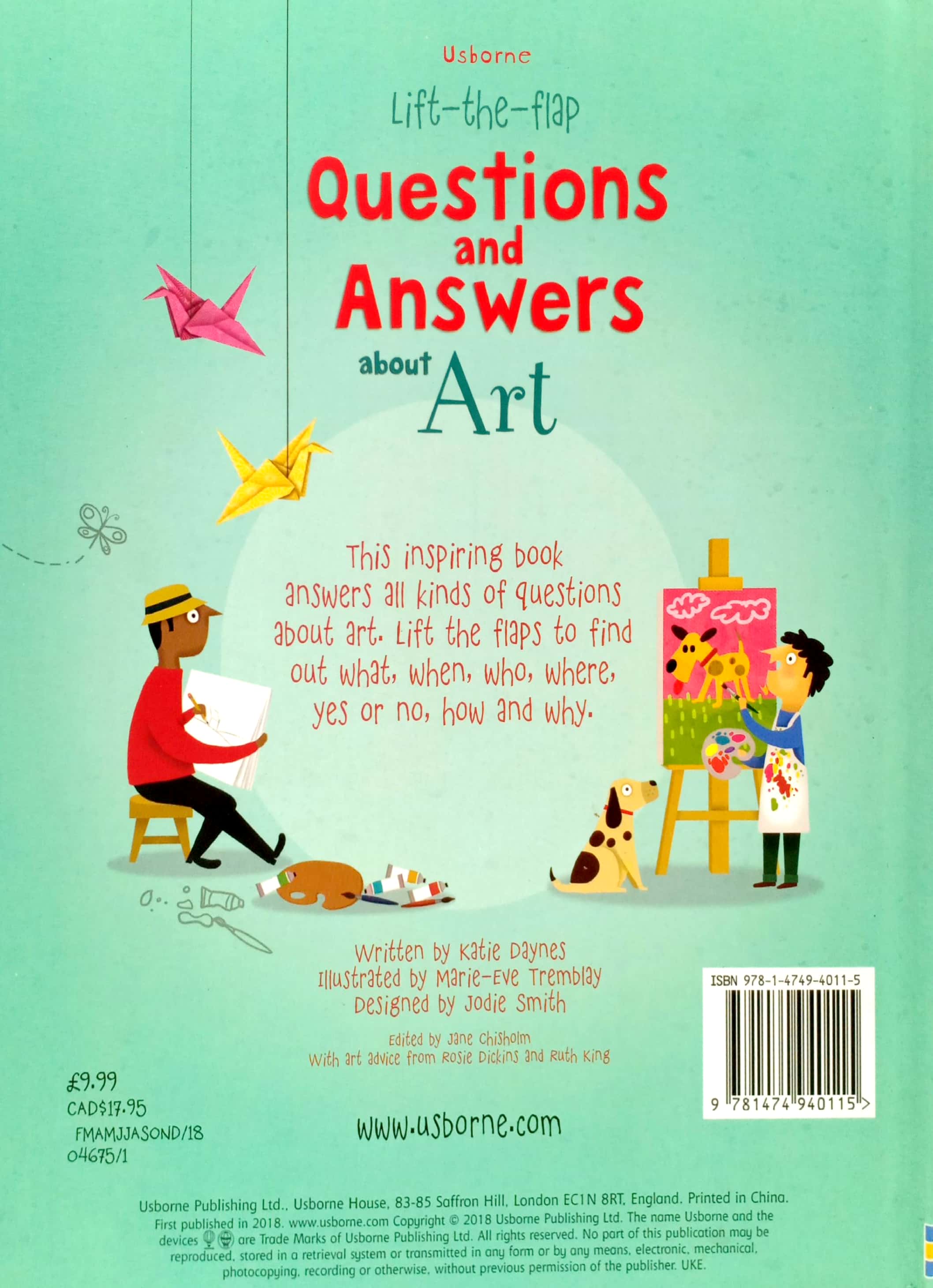 lift the flap questions & answers about art - Ảnh 9