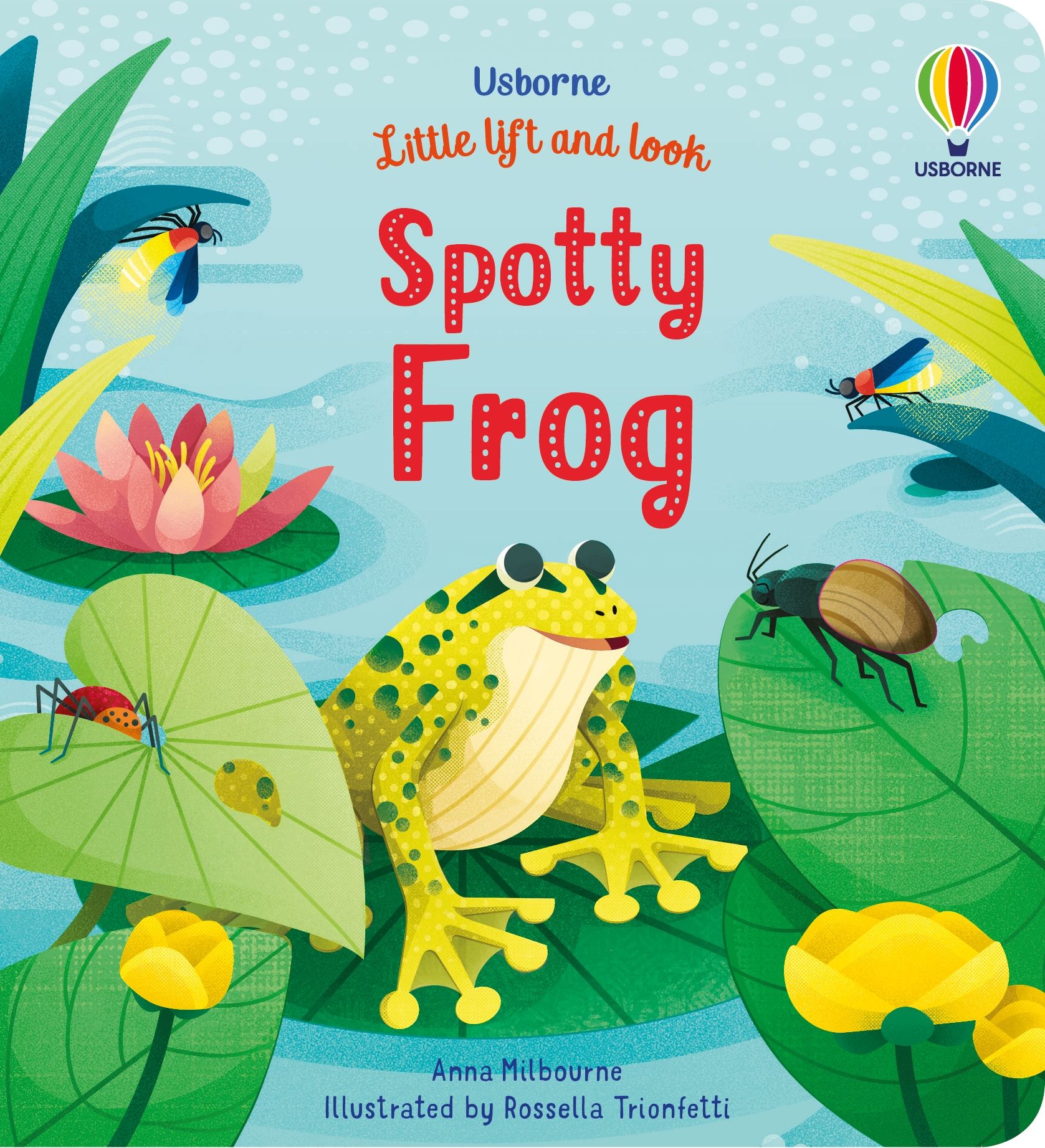 lift the flap spotty frog - Ảnh 2
