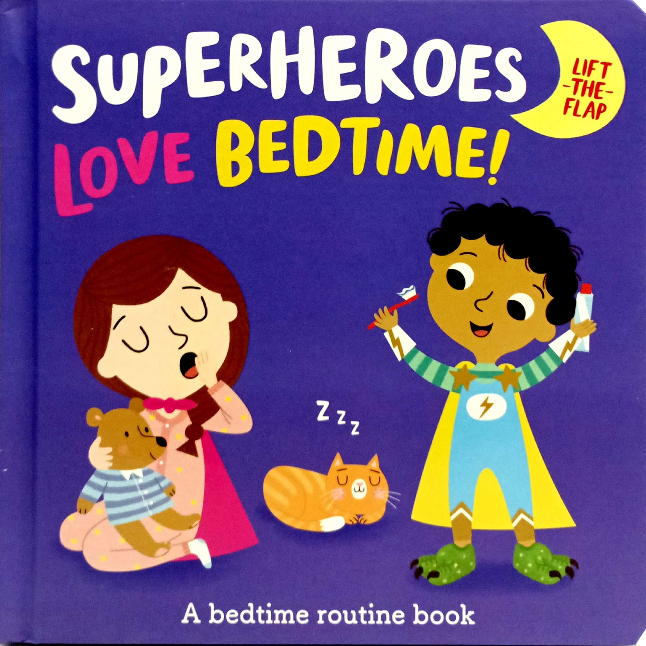 lift the flap - superheroes love bedtime! - Ảnh 2