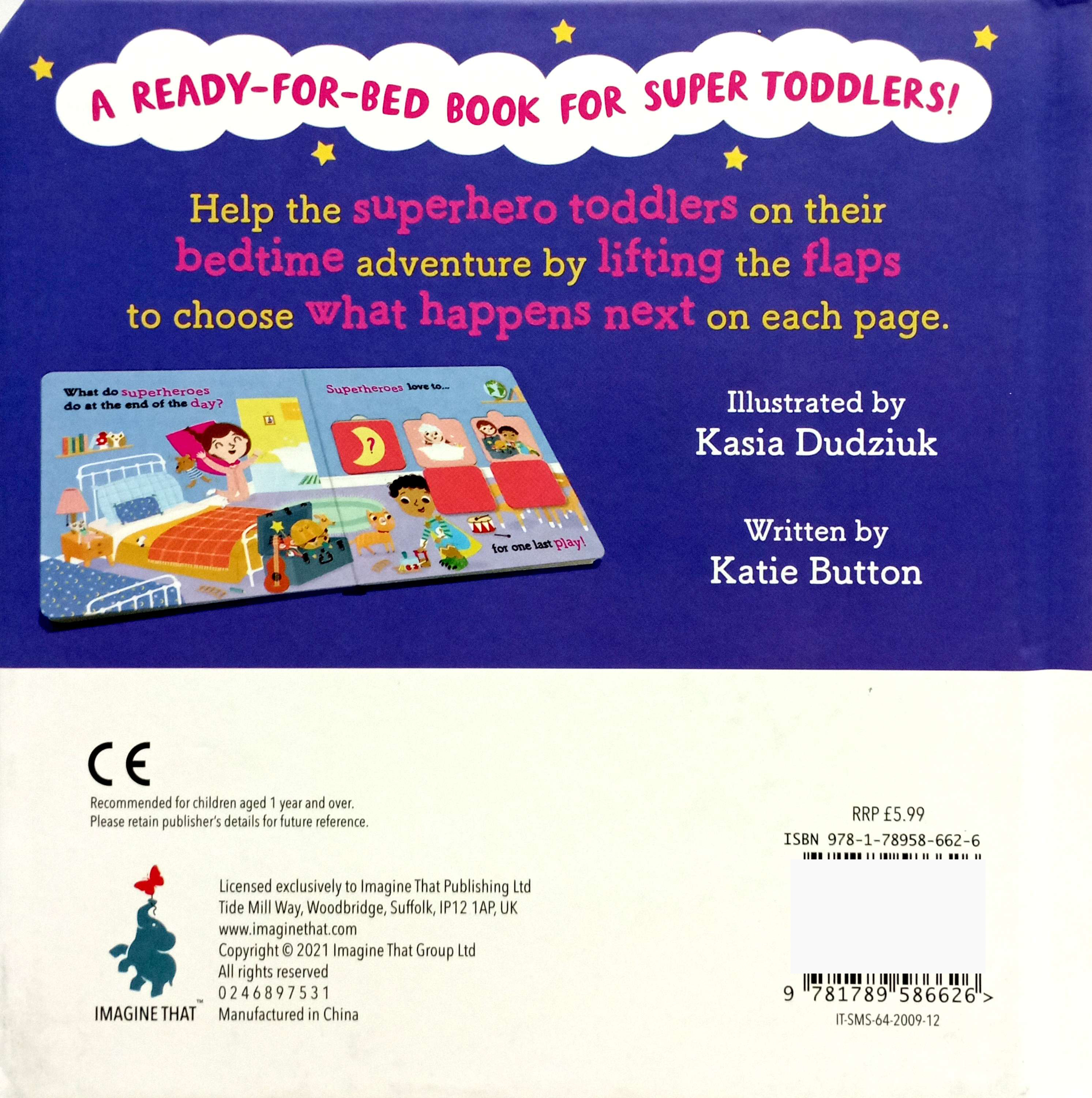 lift the flap - superheroes love bedtime! - Ảnh 5