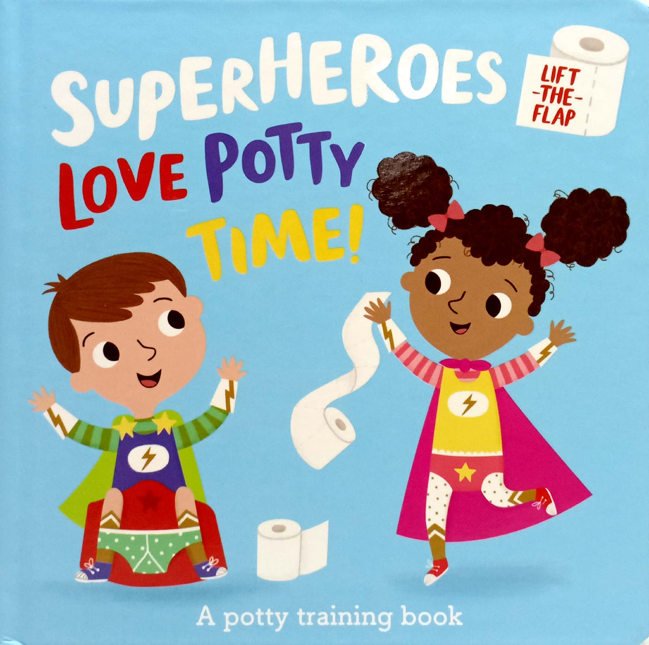 lift the flap - superheroes love potty time! - Ảnh 2