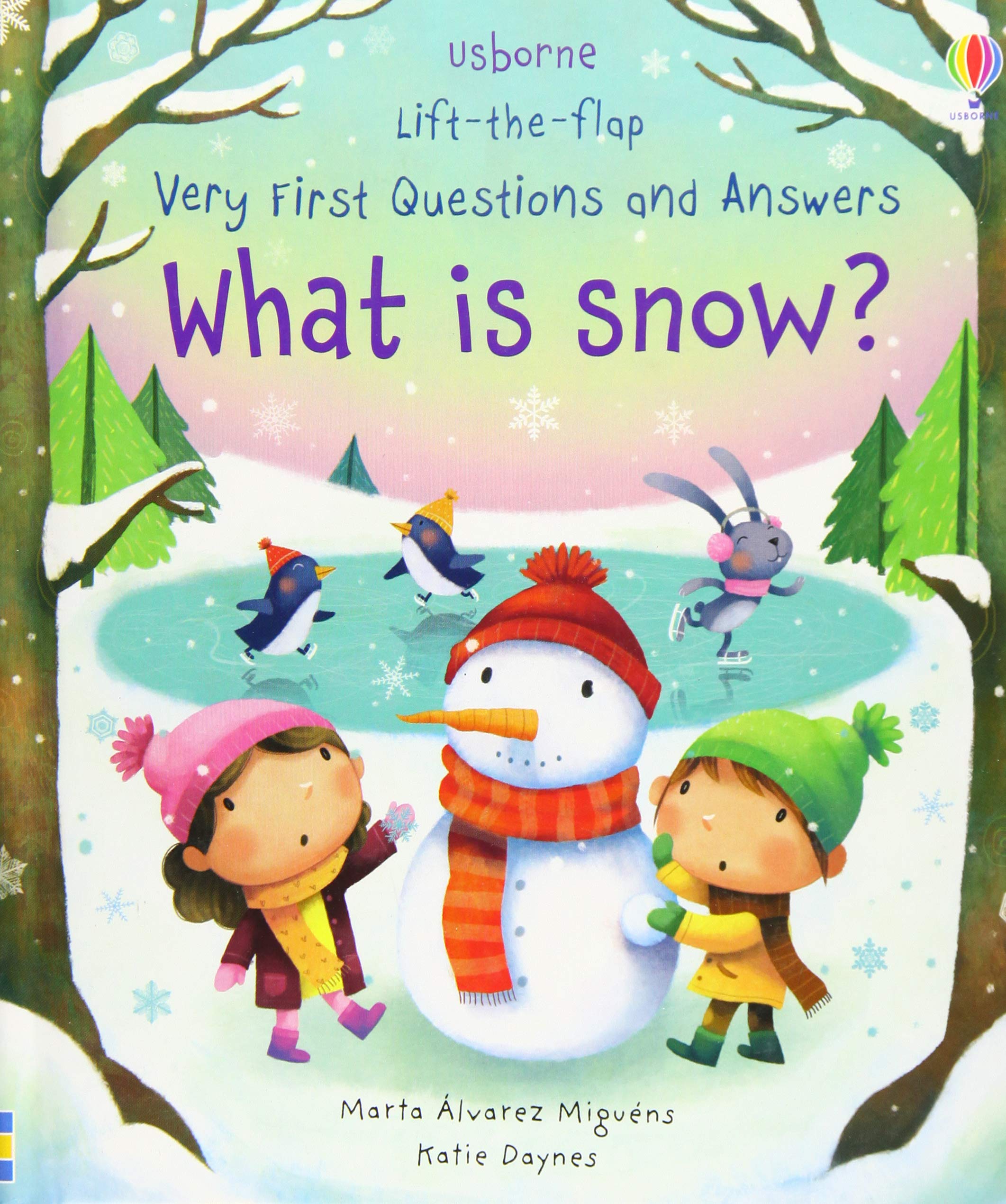 lift-the-flap very first questions and answers: what is snow? - Ảnh 2