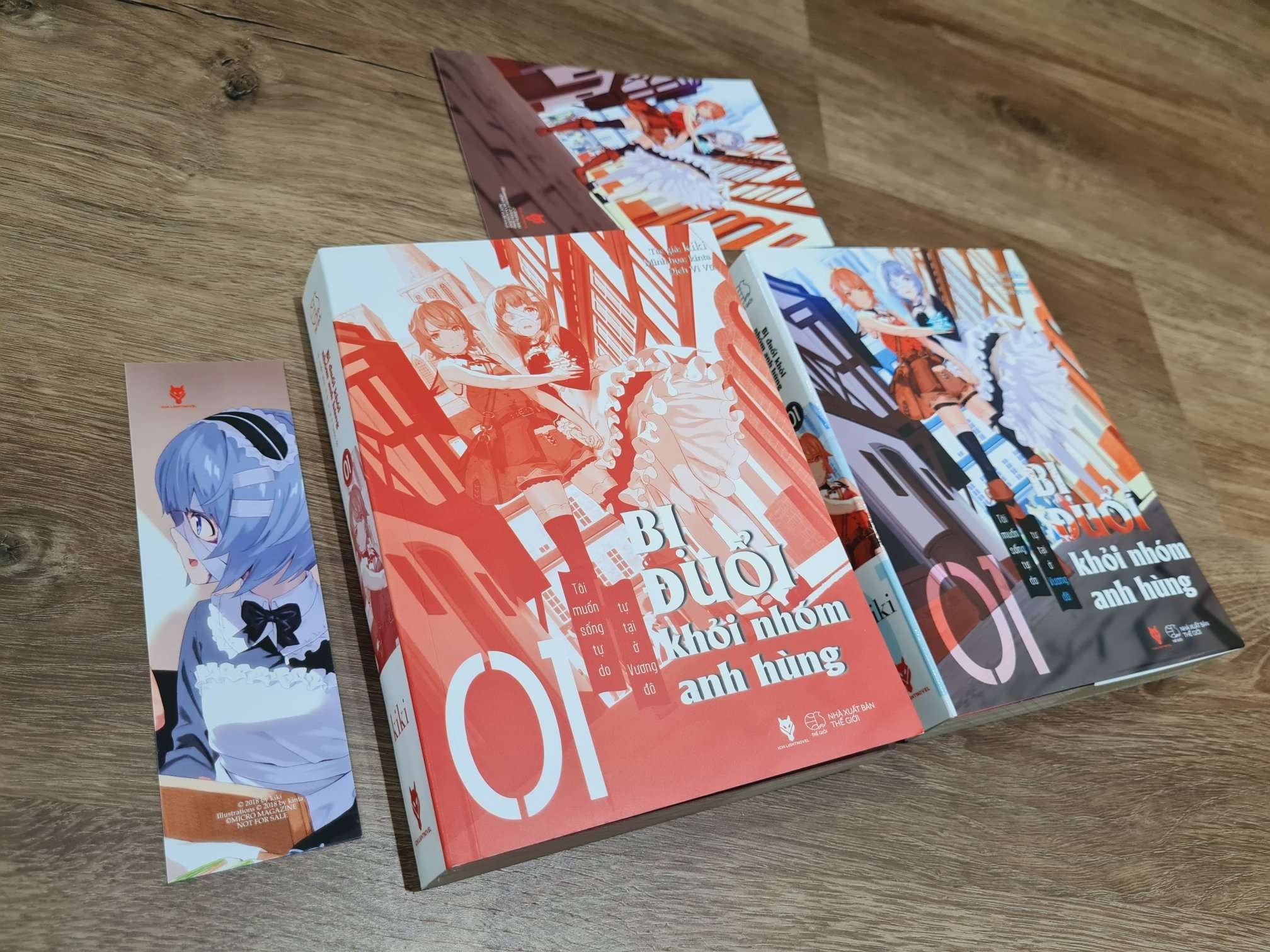 [Light Novel] Bi Duoi Khoi Nhom Anh Hung, Toi Muon Song Tu Do Tu Tai O Vuong Do - Ban Dac Biet - Tang Kem Bookmark + Postcard - Ảnh 5