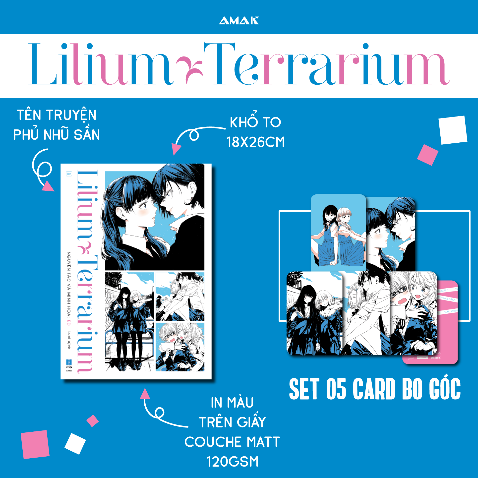 Lilium Terrarium - Tặng Kèm Set 5 Card Bo Góc Nhũ Cát "When Our Hearts Met" - Ảnh 2