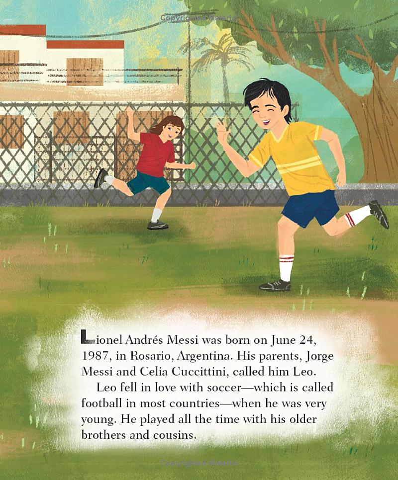 lionel messi a little golden book biography - Ảnh 3