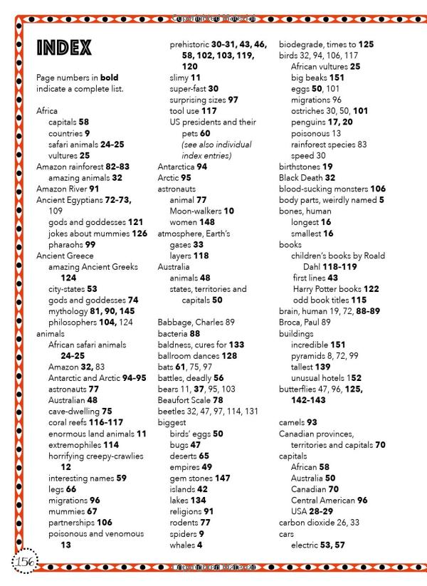 lists for curious kids: 263 fun, fascinating and fact-filled lists - Ảnh 3
