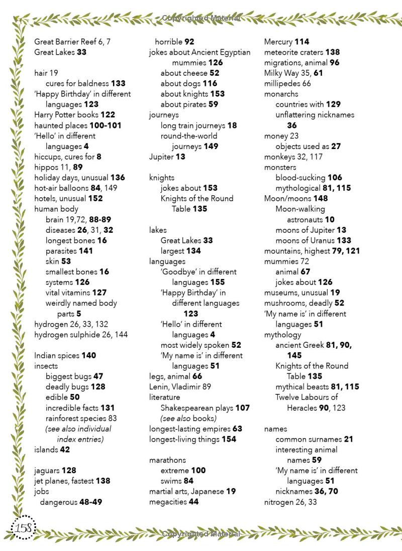 lists for curious kids: 263 fun, fascinating and fact-filled lists - Ảnh 5