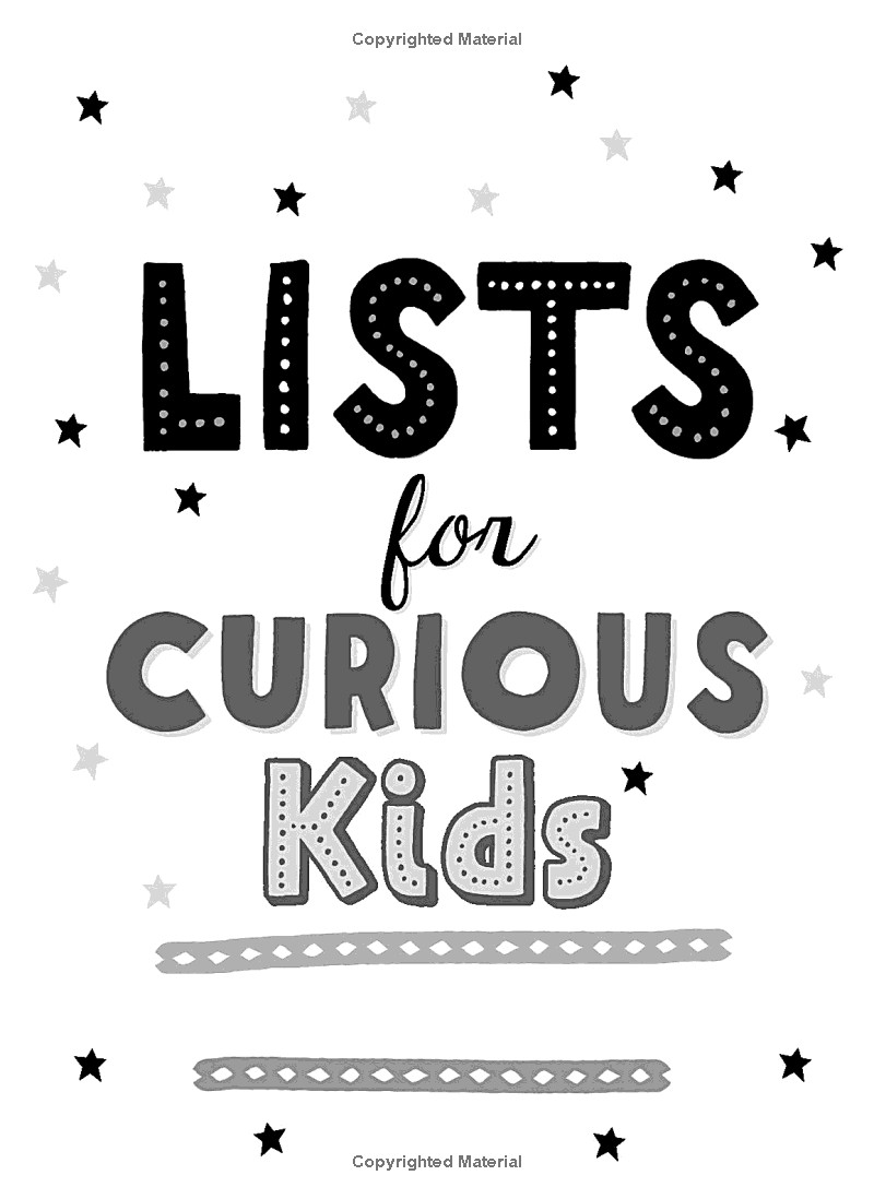 lists for curious kids: 263 fun, fascinating and fact-filled lists - Ảnh 9