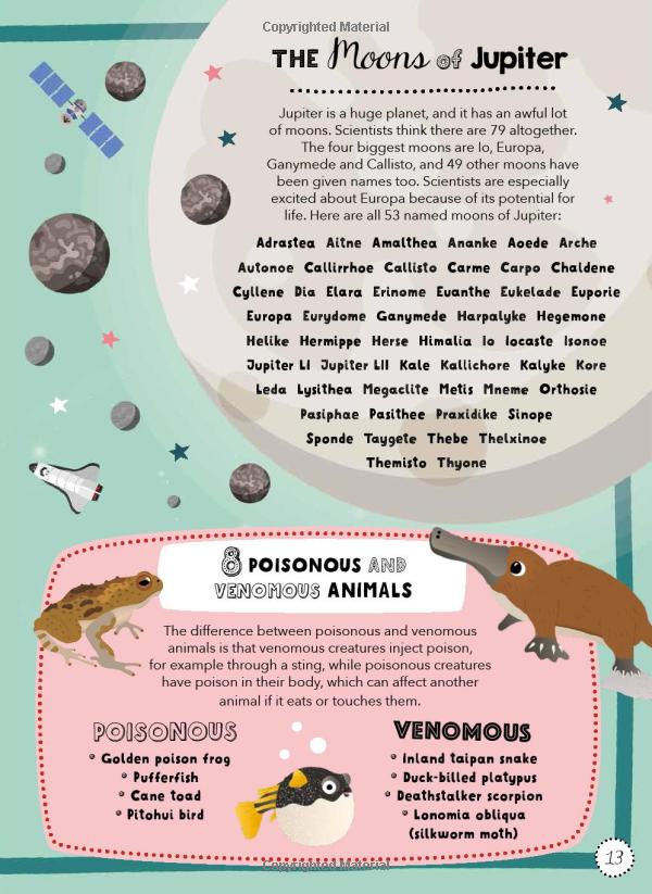 lists for curious kids: 263 fun, fascinating and fact-filled lists (curious lists) - Ảnh 12