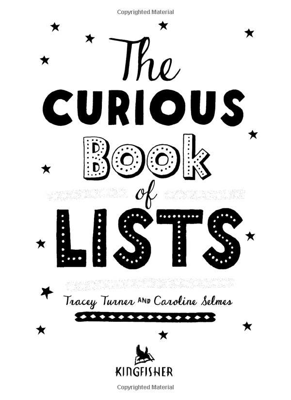 lists for curious kids: 263 fun, fascinating and fact-filled lists (curious lists) - Ảnh 2