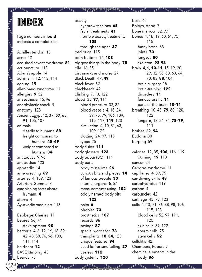 lists for curious kids - human body - Ảnh 10