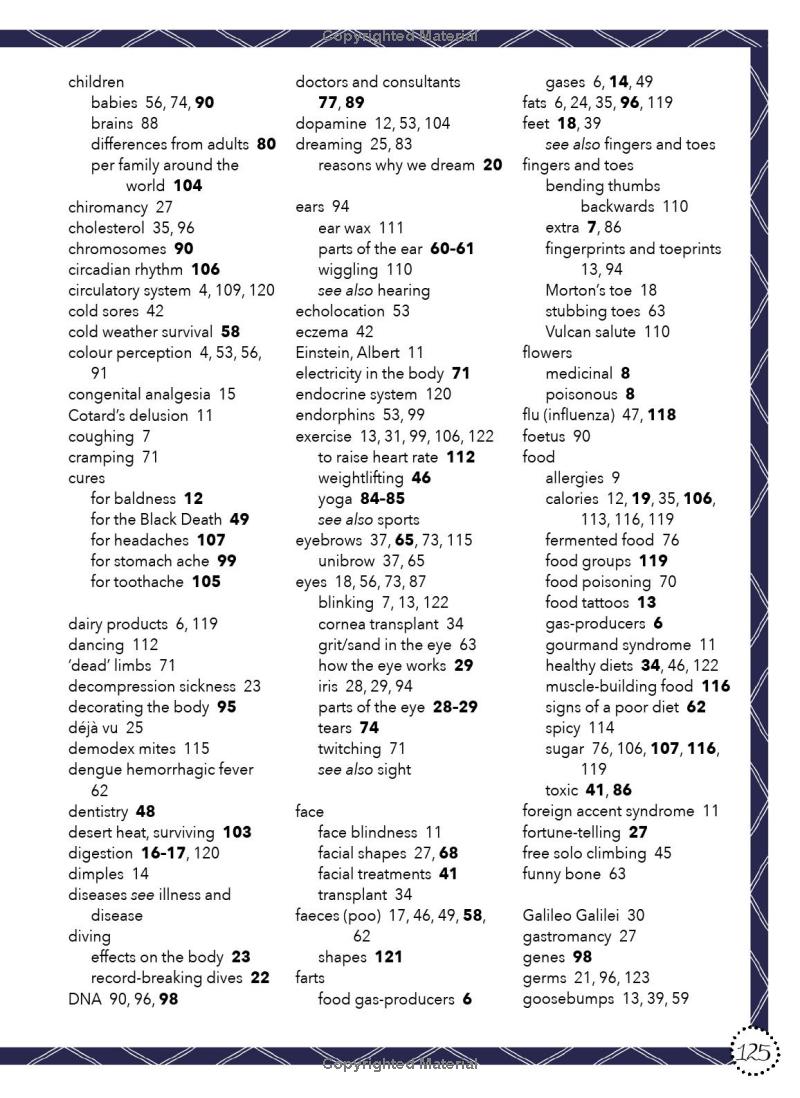 lists for curious kids - human body - Ảnh 11