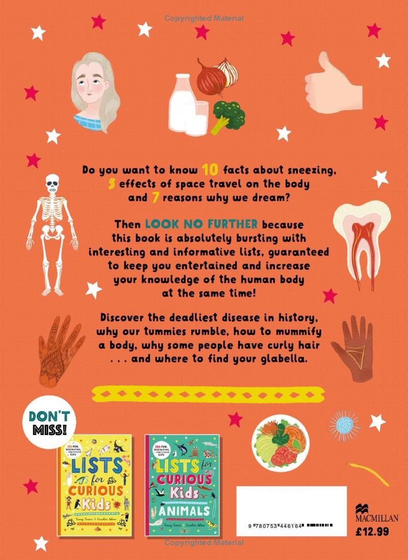 lists for curious kids - human body - Ảnh 15