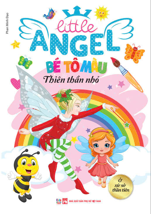 litte angel - bé tô màu thiên thần nhỏ - ở xứ sở thần tiên - Ảnh 2