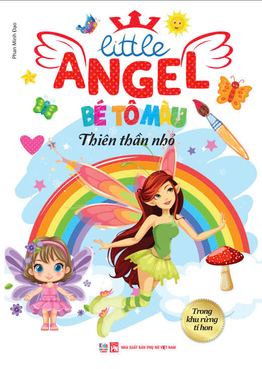 litte angel - bé tô màu thiên thần nhỏ - trong khu rừng tí hon - Ảnh 2