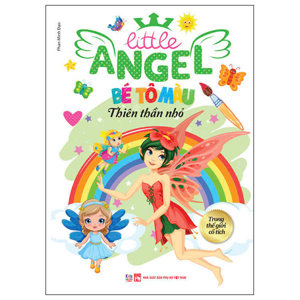 litte angel - bé tô màu thiên thần nhỏ - trong thế giới cổ tích