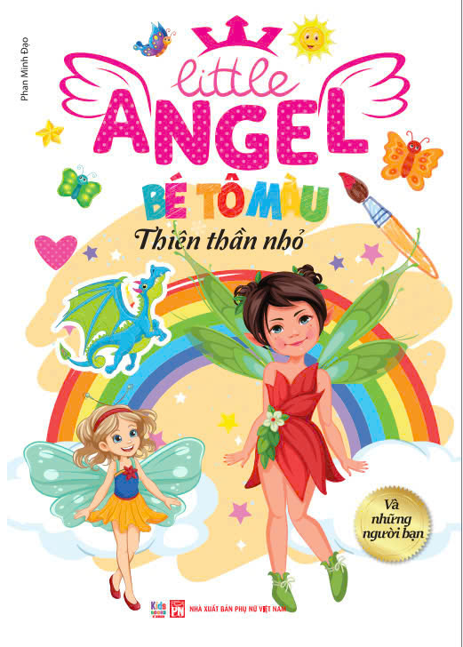 litte angel - bé tô màu thiên thần nhỏ - và những người bạn - Ảnh 2