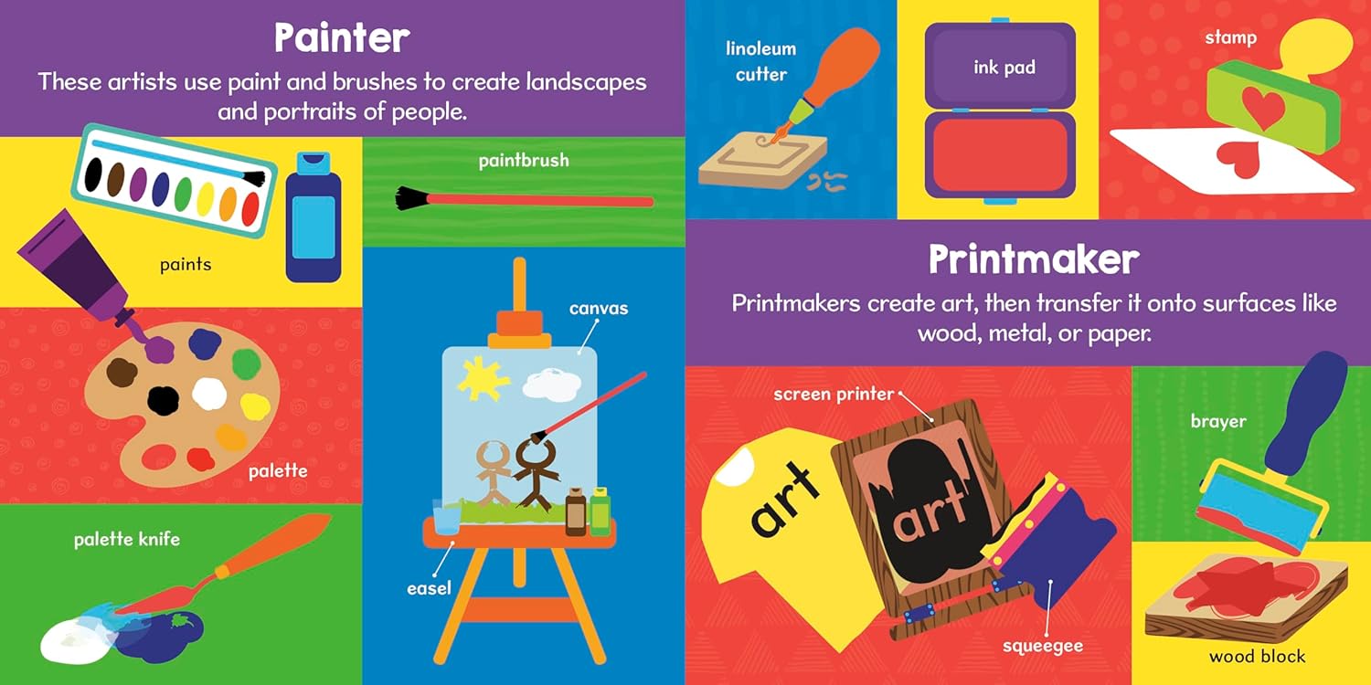 little artist's first 100 words - Ảnh 4