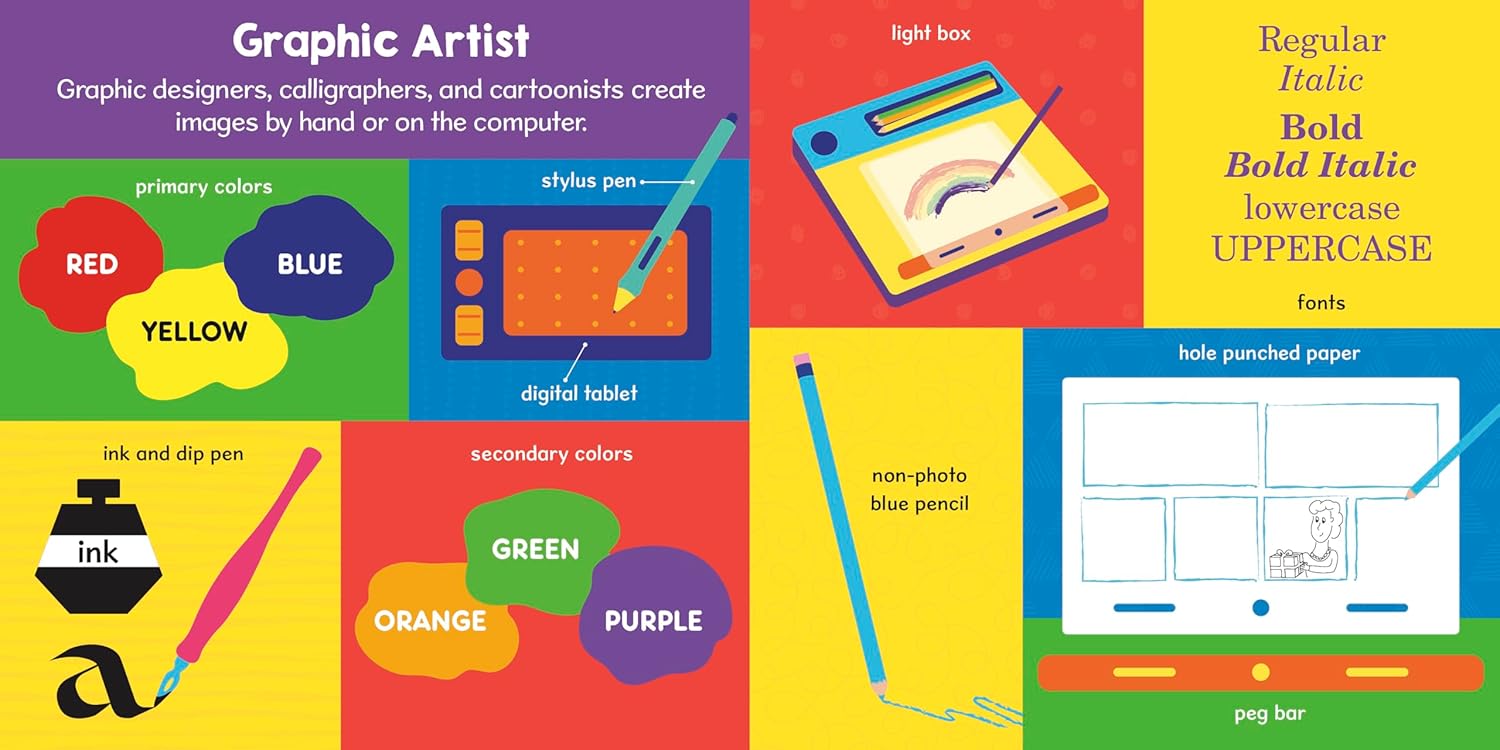 little artist's first 100 words - Ảnh 5