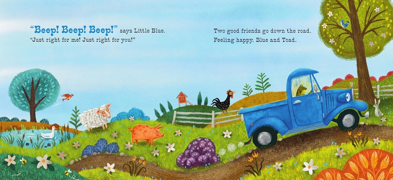 Little Blue Truck Feeling Happy - A Touch-And-Feel - Ảnh 6