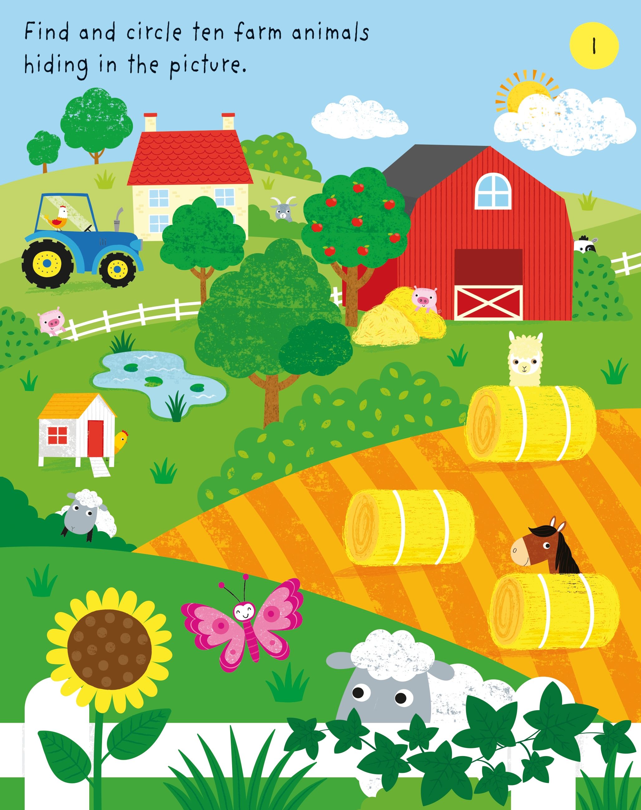 little children's farm puzzles - Ảnh 4