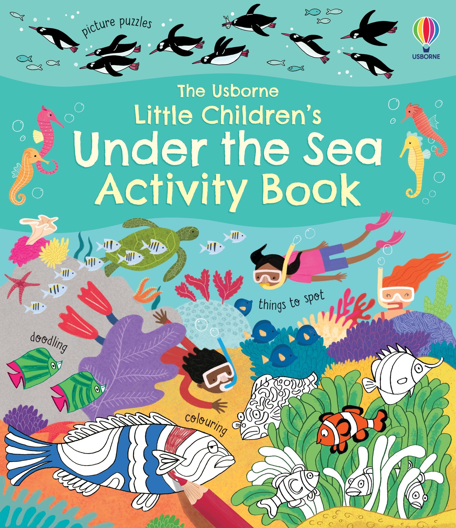 little children's under the sea activity book - Ảnh 2