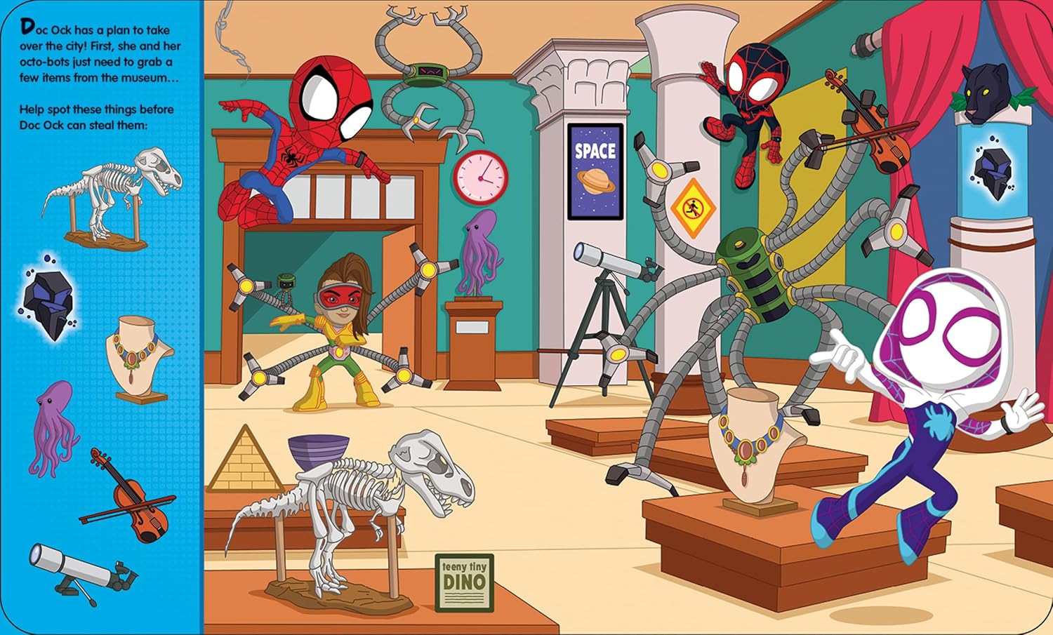 Little First Look And Find - Spidey & His Amazing Friends - Ảnh 3