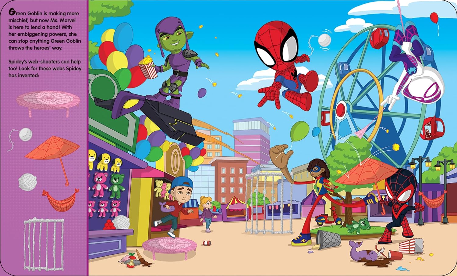 Little First Look And Find - Spidey & His Amazing Friends - Ảnh 4