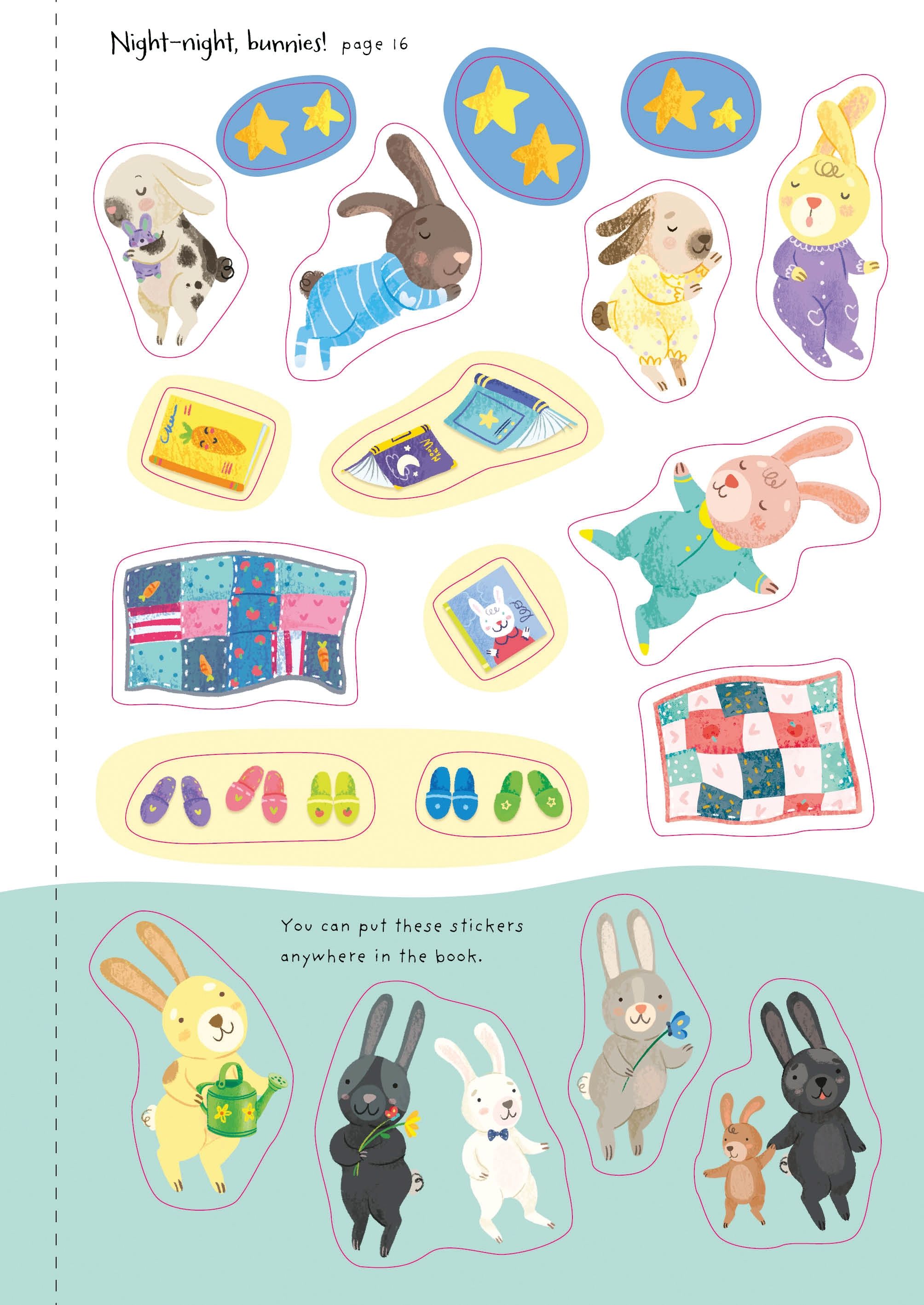 little first stickers bunnies - Ảnh 9