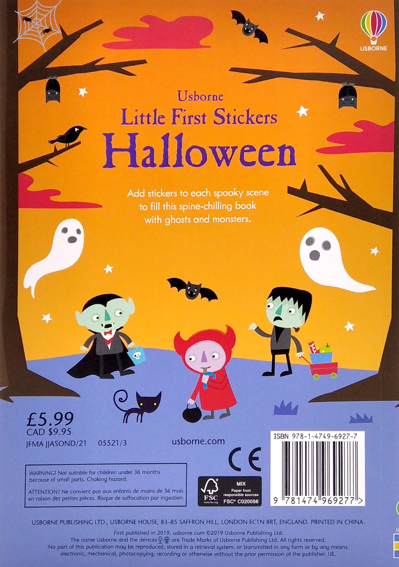 little first stickers halloween - Ảnh 6