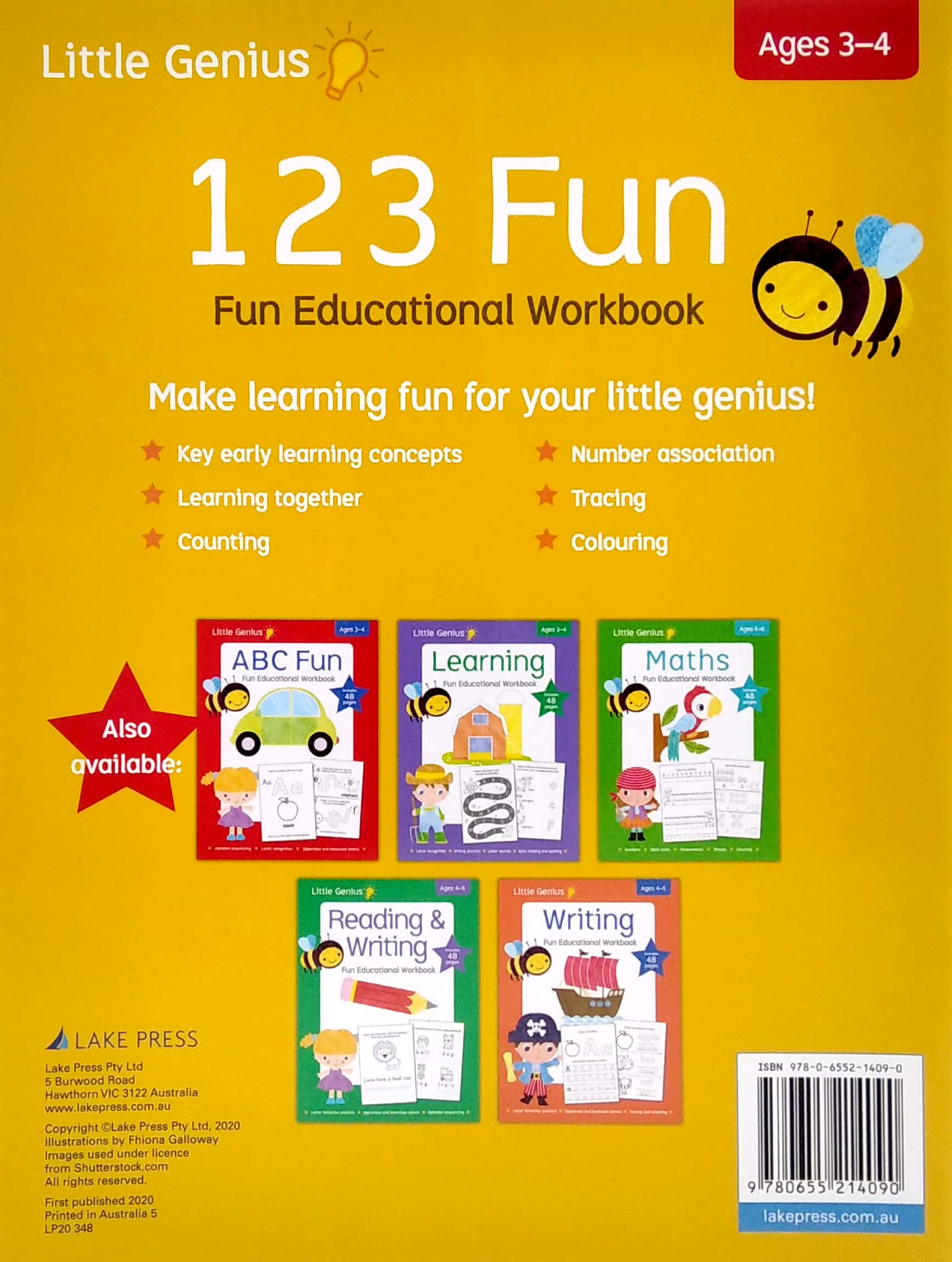 little genius: 123 fun - fun educational workbook - Ảnh 6