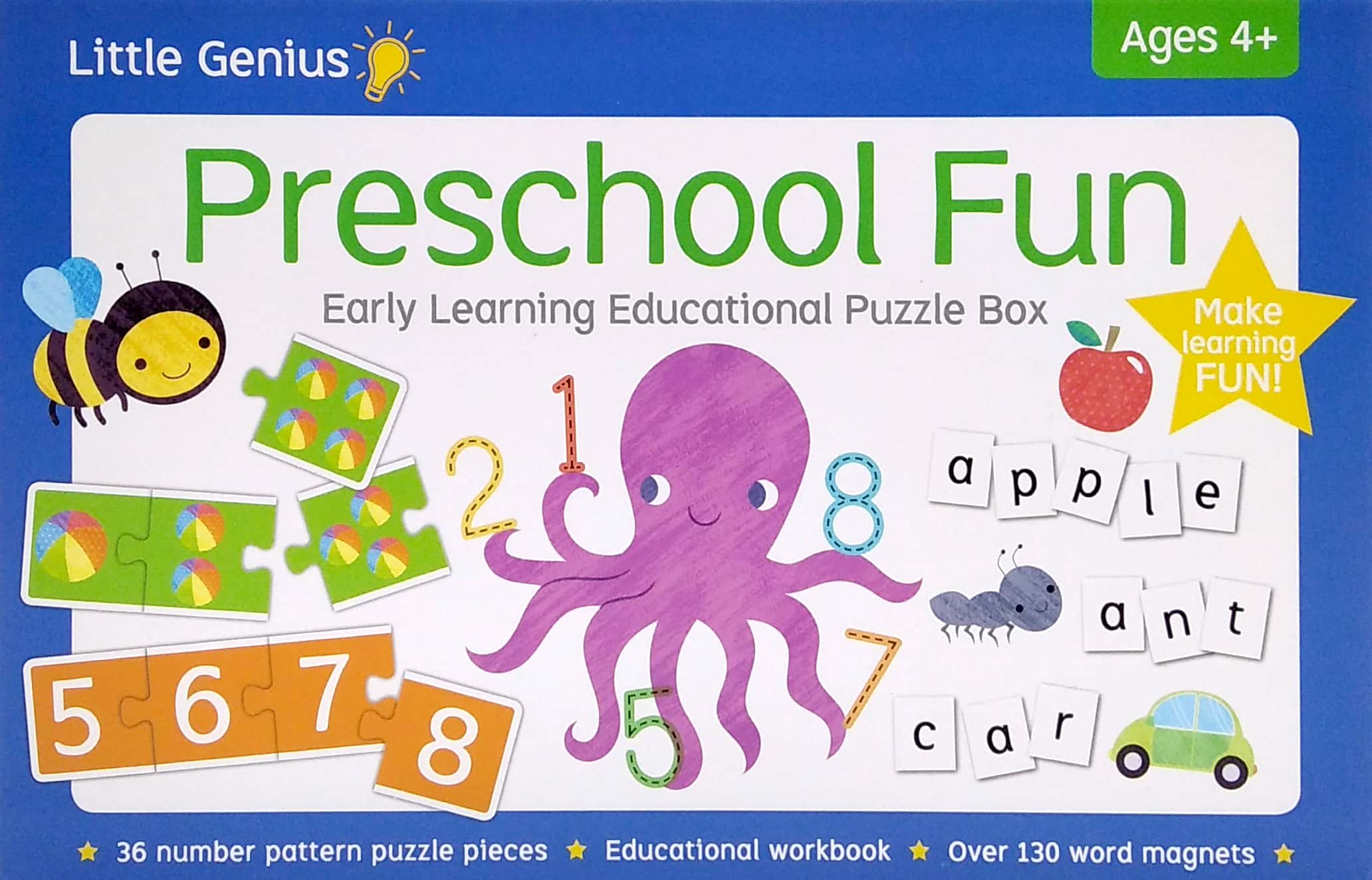 little genius: preschool fun early learning educational puzzle box - Ảnh 2