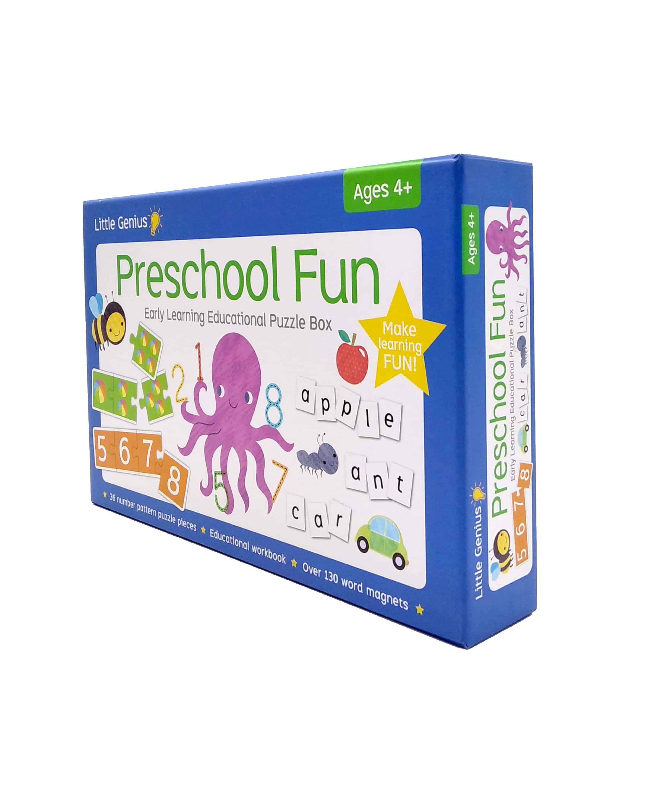 little genius: preschool fun early learning educational puzzle box - Ảnh 3