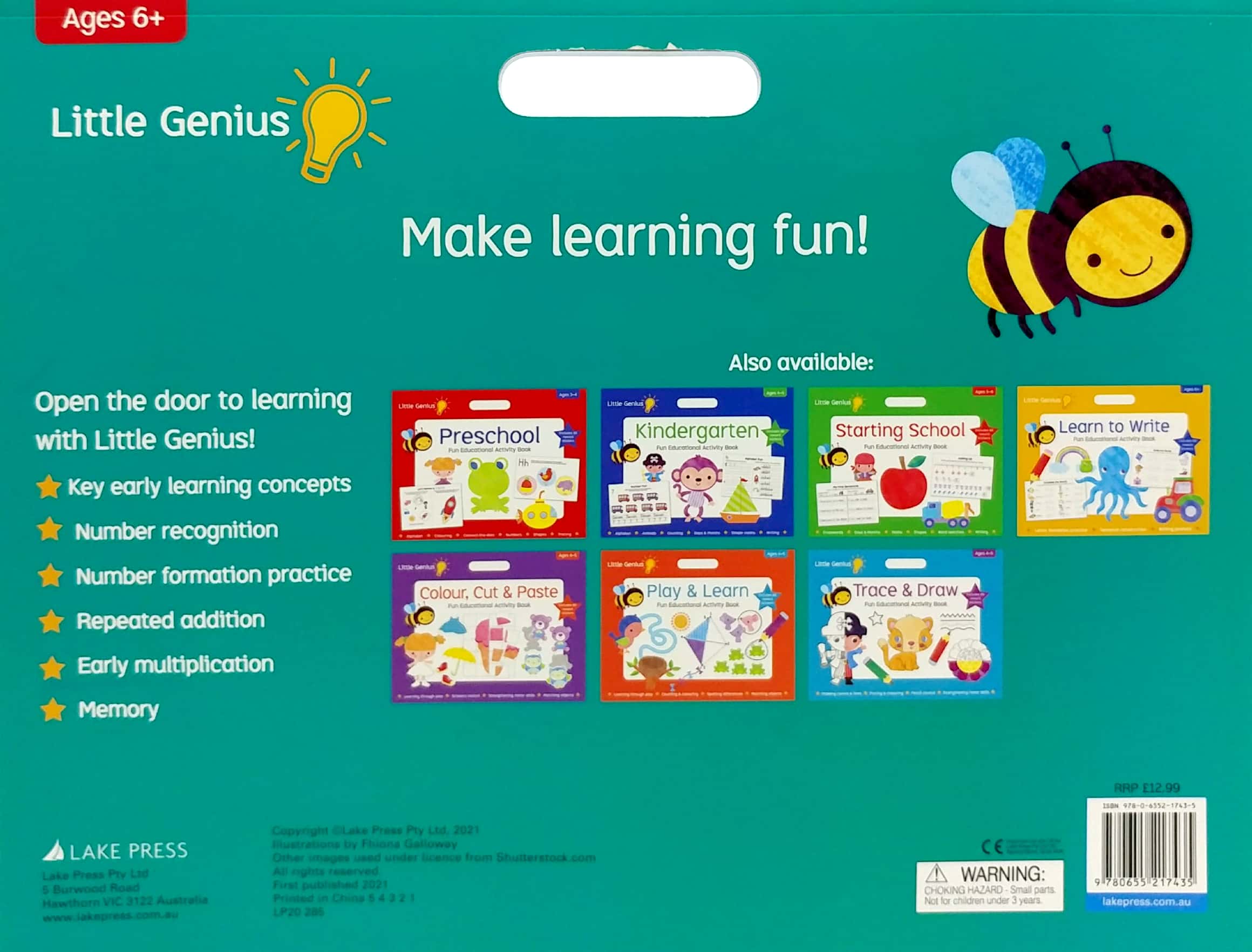 little genius: times table fun educational activity book - Ảnh 6