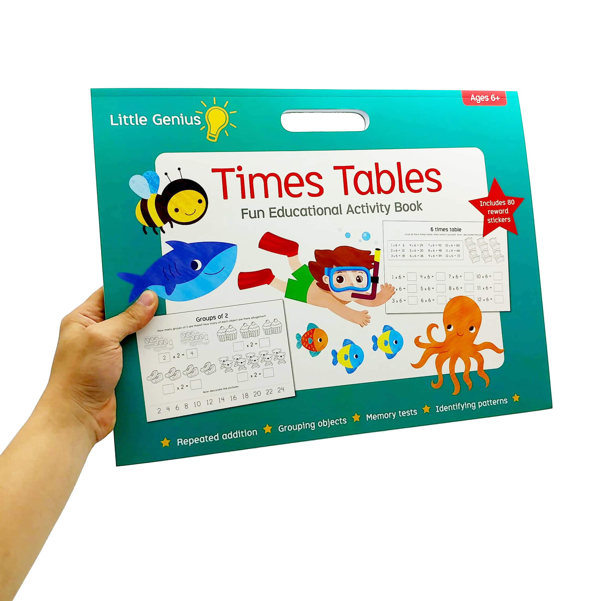 little genius: times table fun educational activity book - Ảnh 7