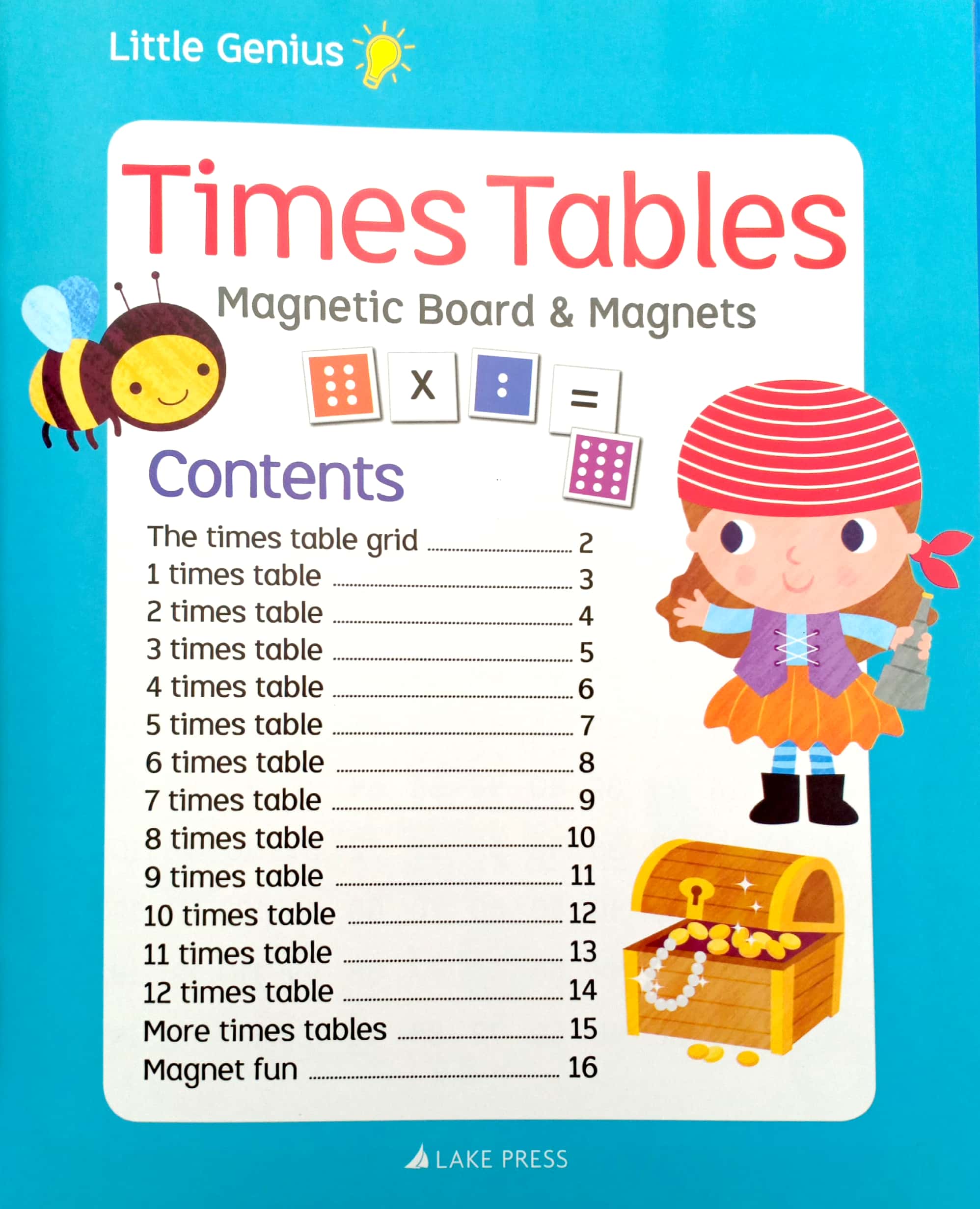 little genius times table - magnetic board & magnets - Ảnh 3