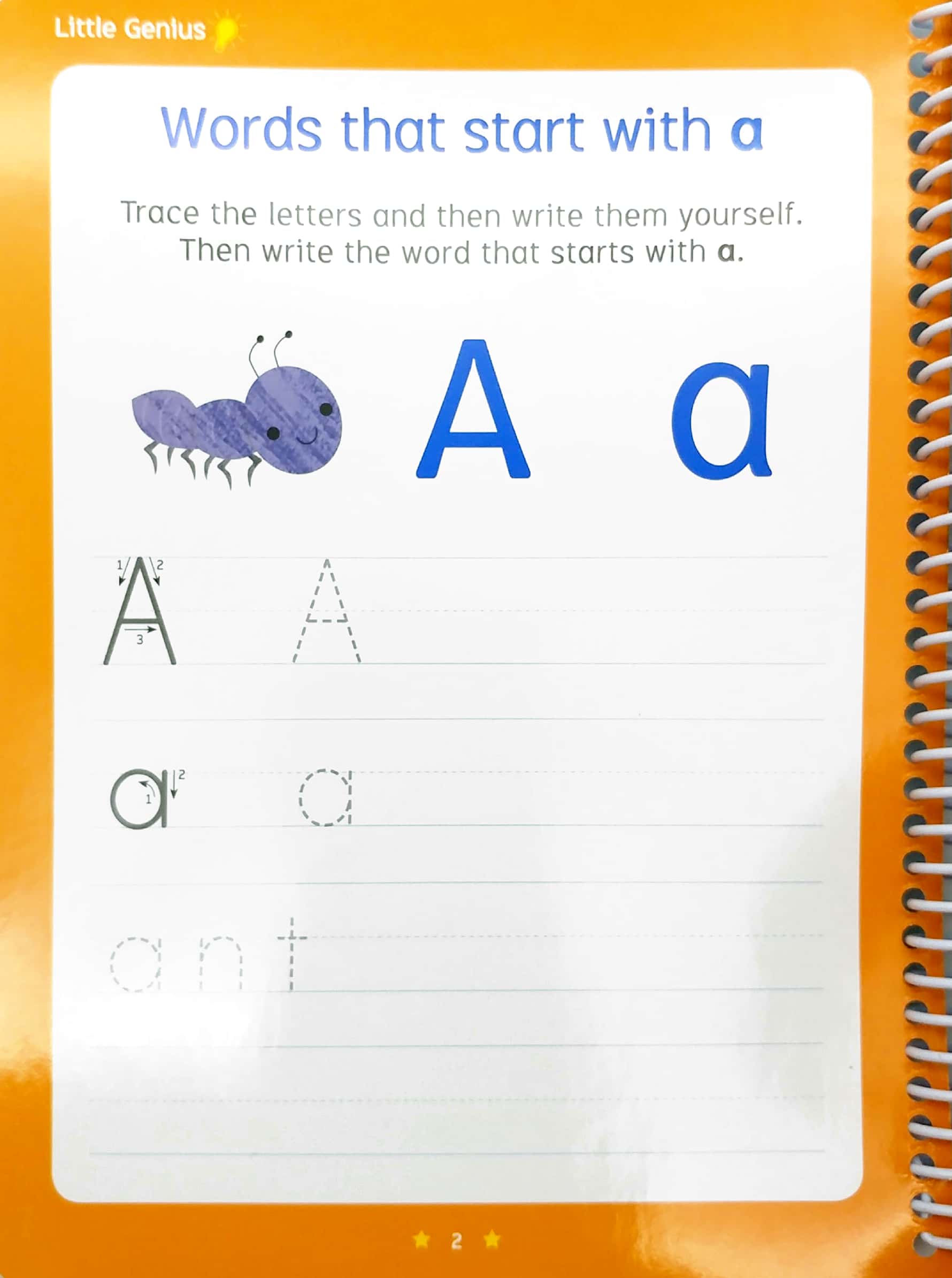 little genius write and wipe bind up - first words - Ảnh 3