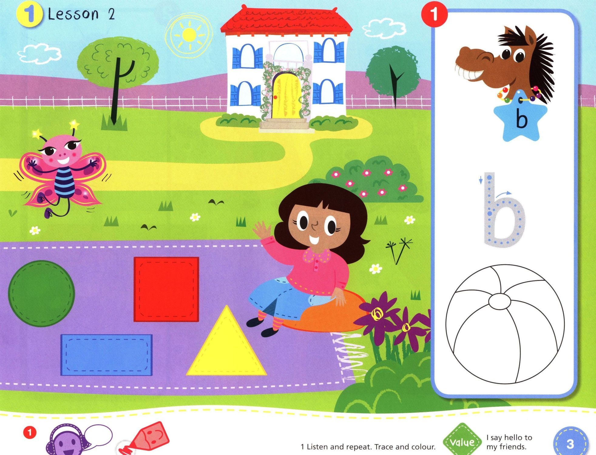 little learning stars pupil's and activity book combined - Ảnh 5