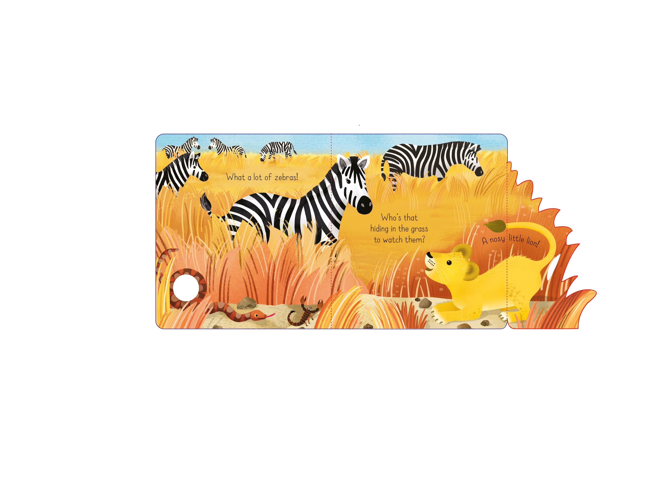 little lift and look nosy lion - Ảnh 3