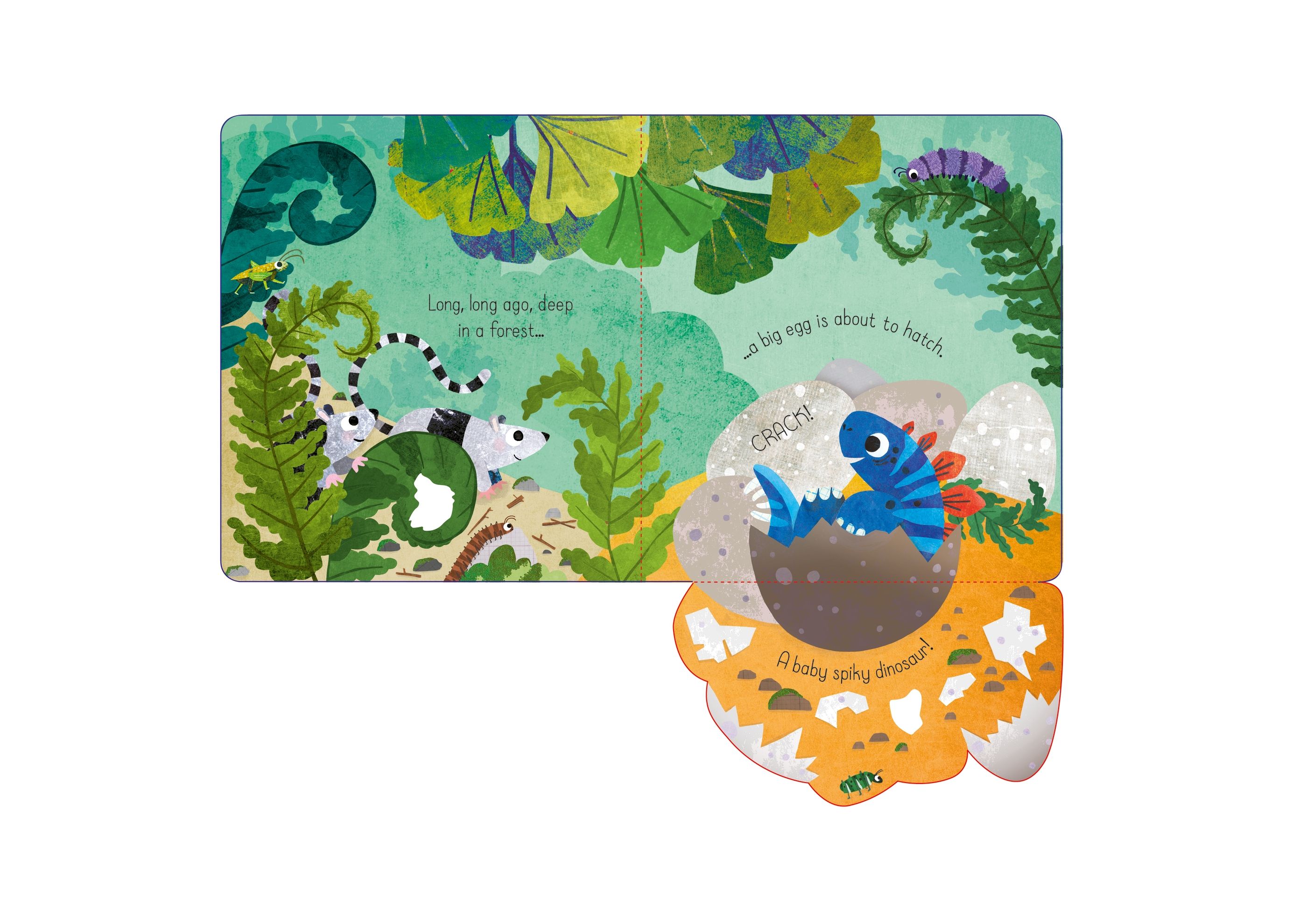 little lift and look spiky dinosaur - Ảnh 3