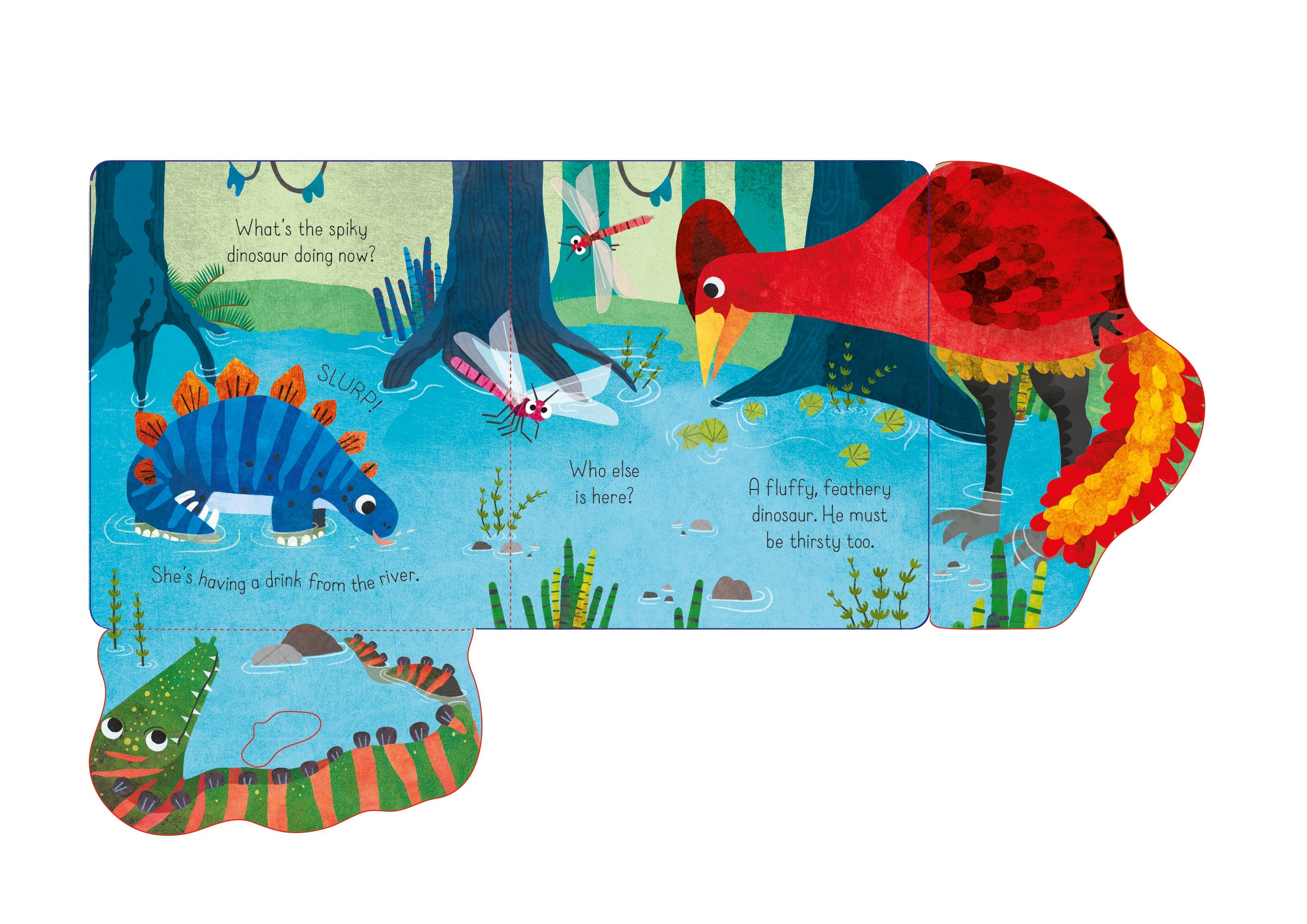 little lift and look spiky dinosaur - Ảnh 5